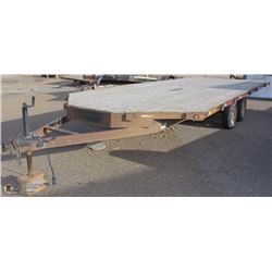 23' - 4 PLACE SNOWMOBILE TRAILER - 3,500LB AXEL,