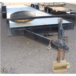 27' 6 PLACE QUAD OR 3 SIDE BY SIDE FLAT DECK