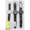 Image 1 : LOT OF 3 NEW MENS WATCHES