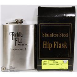 STAINLESS STEEL HIP FLASK