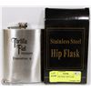 Image 1 : STAINLESS STEEL HIP FLASK