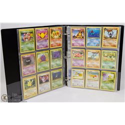 BINDER OF COLLECTIBLE POKÉMON CARDS