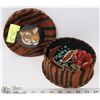 Image 1 : TIGER BOX FILLED WITH FASHION JEWELERY