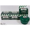 Image 1 : LOT OF 3 BOXES OF PRORASO SHAVING SOAP IN A BOWL