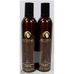 2 BOTTLES OF ALTERNA CAVIAR AGE-FREE PROTECTANT