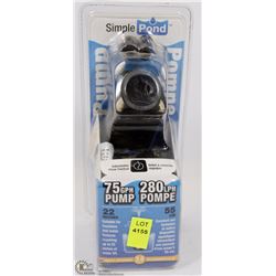 SIMPLE POND PUMP