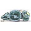 Image 2 : 2 TIER BLUE MOUNTAIN POTTERY SERVING DISH W/ BOWL