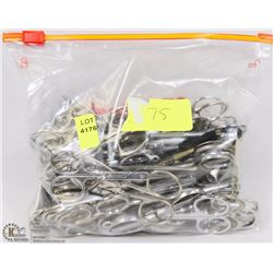 BAG OF APPROX. 75 SMALL SCISSORS