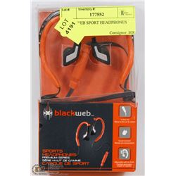 BLACKWEB SPORT HEADPHONES