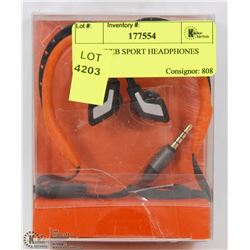 BLACKWEB SPORT HEADPHONES