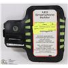 Image 1 : LED SMARTPHONE SLEEVE - GREEN FLASHING LEDS