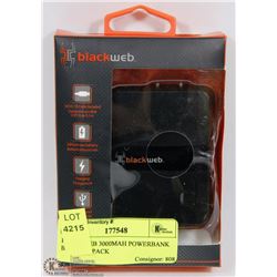 BLACKWEB 3000MAH POWERBANK BATTERY PACK