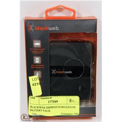 BLACKWEB 3000MAH POWERBANK BATTERY PACK