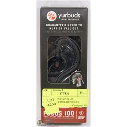 JBL YURBUDS FOCUS 100 SWEATPROOF IN EAR PHONES
