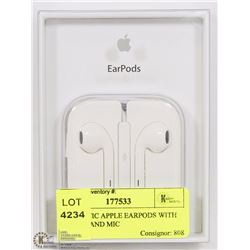 AUTHENTIC APPLE EARPODS WITH REMOTE AND MIC