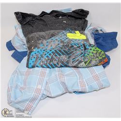 6 MENS DESIGNER  ASSORTED SHIRTS SIZE LARGE