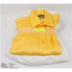 3 ASSORTED SIZES DESIGNER DRESS SHIRTS SIZES 16-18