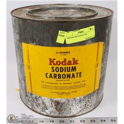 VINTAGE BIG KODAK TIN.