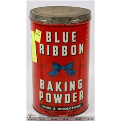 VINTAGE BLUE RIBBON TIN.