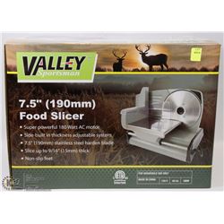 NEW VALLEY SPORTSMAN 7 1/2 INCH MEAT/FOOD SLICER 180 WA