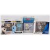 Image 1 : 4 NEW ASSORTED ACTION FIGURES IN ORIGINAL BOX