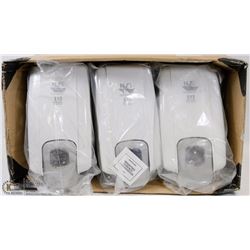 LOT OF 6 SOAP DISPENSERS