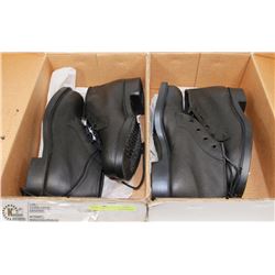 2 PAIRS OF SHIP BOARD BOOTS SIZE 5 1/2 TO 6