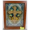 Image 1 : WALL MOUNT SHADOW BOX WITH CELTIC 3D CROSS