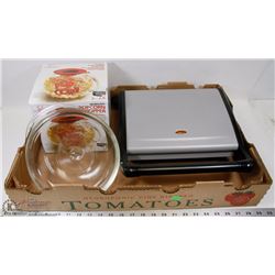 HOUSEHOLD LOT INCLUDES GRILL, MICROPOP POPPERS