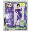 Image 1 : FABULOUS FLAPPER COSTUME ONE-SIZE FITS UP TO