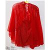 Image 1 : 2 LITTLE RED RIDING HOOD COSTUMES SIZE LARGE
