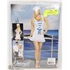 Image 1 : SHORE THING SANDY SAILOR COSTUME SIZE LARGE