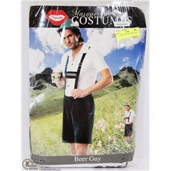 BEER GUY COSTUME SIZE S/M  INCL HAT