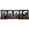 Image 1 : LARGE PARIS ON CANVAS WALL HANGING