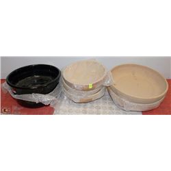 LOT OF POTTERY & CERAMIC SHOWHOME BOWLS