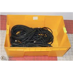 4-50' /1/4" JACK HEAVY DUTY SPEAKER CABLES FOR