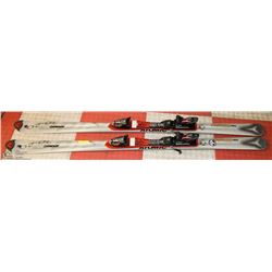 ATOMIC 180, 10-20 SKIIS, WITH POWER CHANNELS