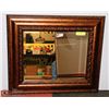 Image 1 : SHOWHOME WOOD FRAMED MIRROR.