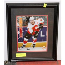 OFFICIAL NHL JAROME IGINLA FRAMED PHOTO