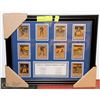 Image 1 : 1950-51 MAPLE LEAFS PARKIE CARD FRAMED (REPRINT).
