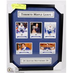 AUSTON MATTHEWS FRAME LEAFS CENTENNIAL.