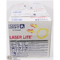 3 BOXES OF LASER LITE EAR PLUGS (600 PAIRS IN