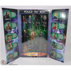 DR. WHO 10 ACTION FIGURE SET IN ORIGINAL PHONE