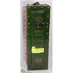 DECORATIVE WOODEN BOOK SHAPE STORAGE CASE