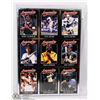 Image 1 : LEGENDS 9 CARD UNCUT SHEET WAYNE GRETZKY/JOE