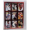 Image 1 : LEGENDS 9 CARD UNCUT SHEET MARIO LEMIEUX/ROGER