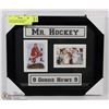 Image 1 : GORDIE HOWE MR. HOCKEY MASTERPIECES FRAMED.