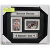 Image 1 : BOBBY ORR BOSTON BRUINS MASTERPIECES FRAMED.