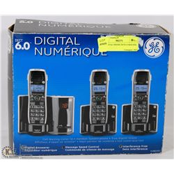 6.0 DIGITAL PHONE SETS CORDLESS.