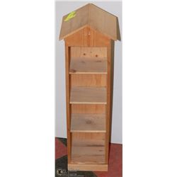 SMALL PINE SHELF.